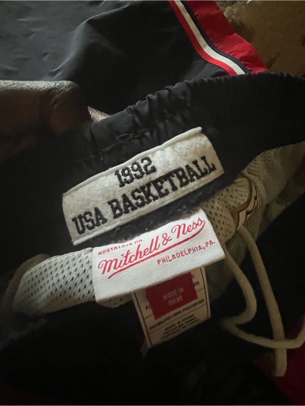 MITCHELL&NESS MICHEAL JORDAN WARM UP PANTS USA RARE XL